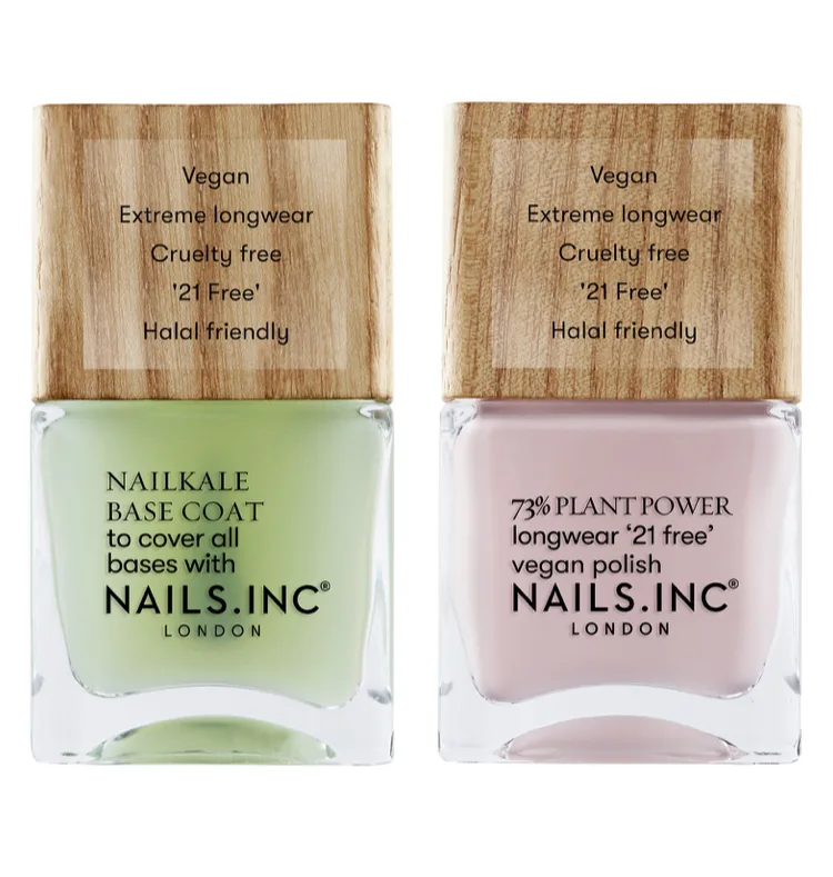 Nails Inc Plant Power Nail Polish Duo