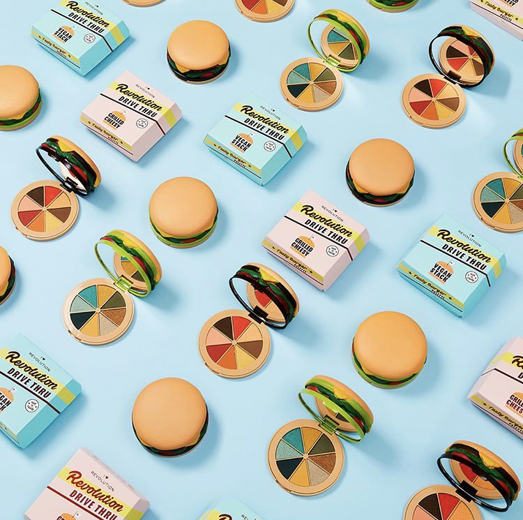 I Heart Revolution Burger Eyeshadow Palettes