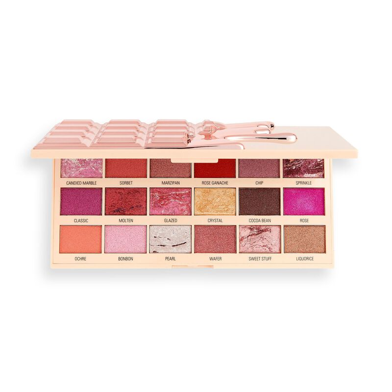 I Heart Revolution Marble Rose Gold Chocolate Eyeshadow Palette