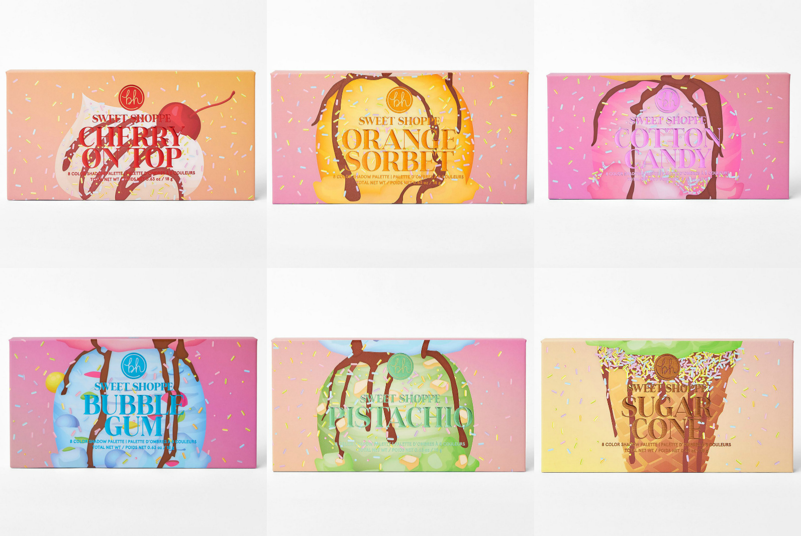 BH Cosmetics Sweet Shoppe Collection