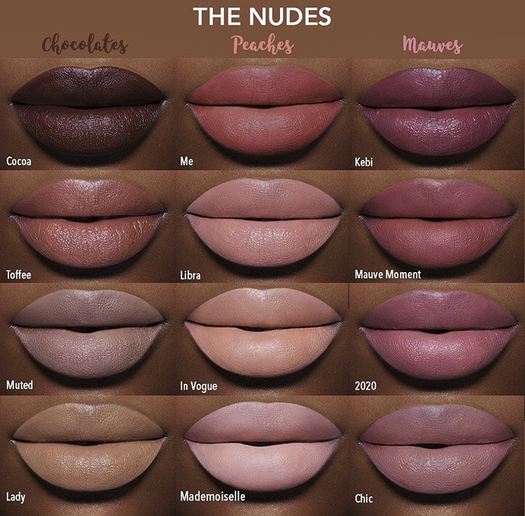 Juvia’s Place The Nudes By Juvia’s Nude Lip Collection
