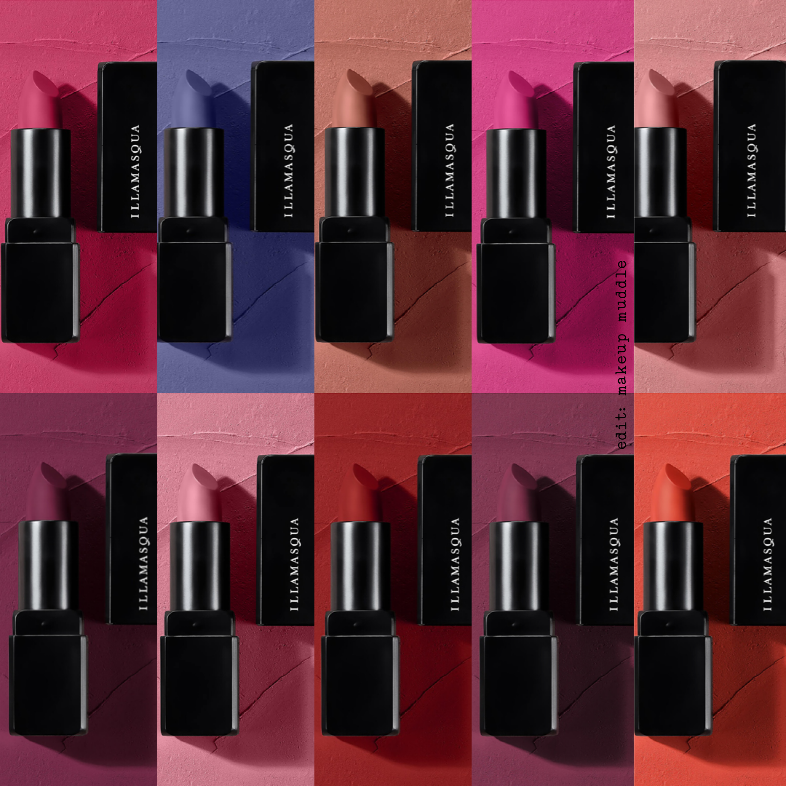 Illamasqua Ultramatter Lipstick Collection