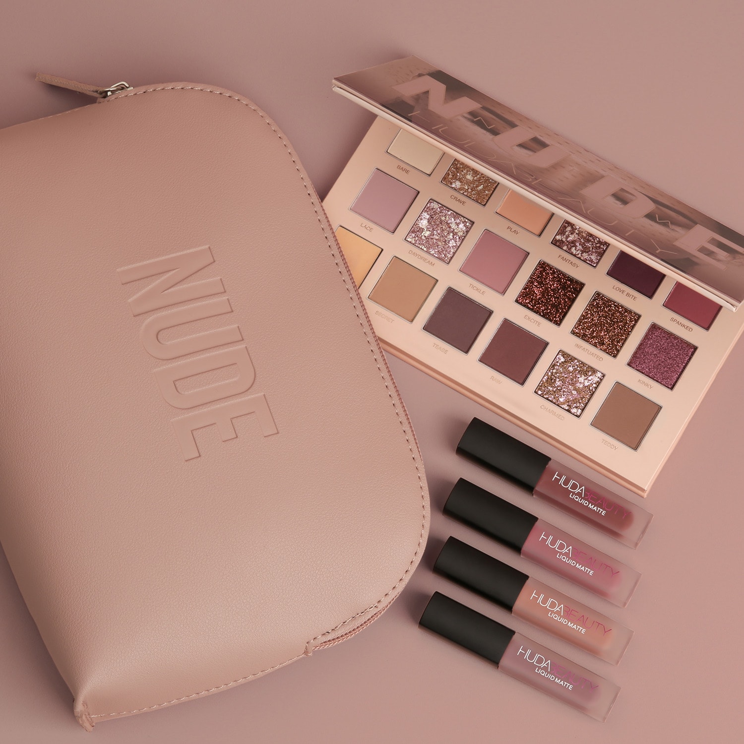 Huda Beauty New Nude Liquid Matte Mini Set
