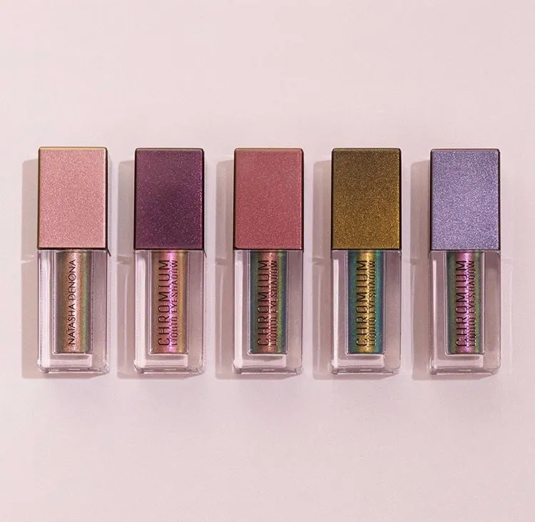 Natasha Denona Chromium Liquid Eyeshadow Collection