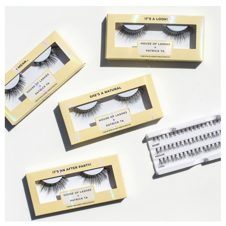 House of Lashes x Patrick Ta Lash Collection