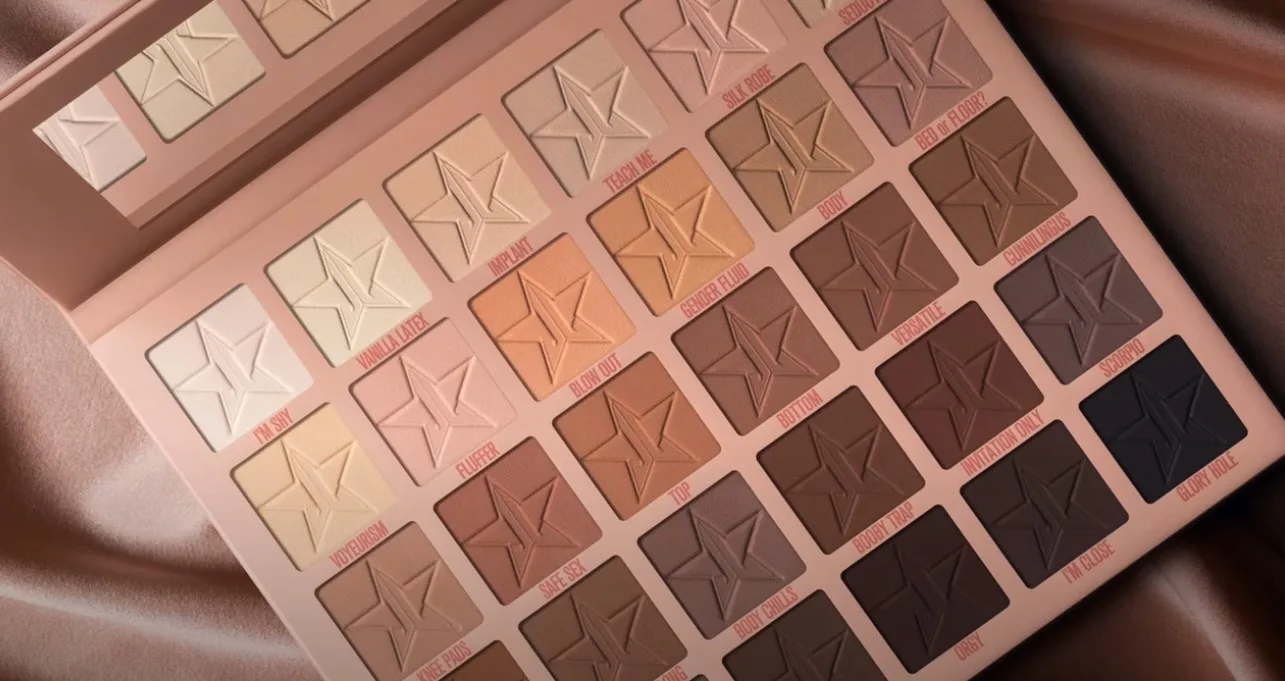 Jeffree Star Orgy Eyeshadow Palette Collection