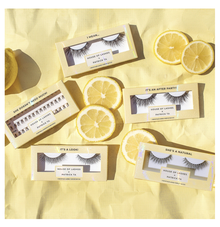 House of Lashes x Patrick Ta Lash Collection