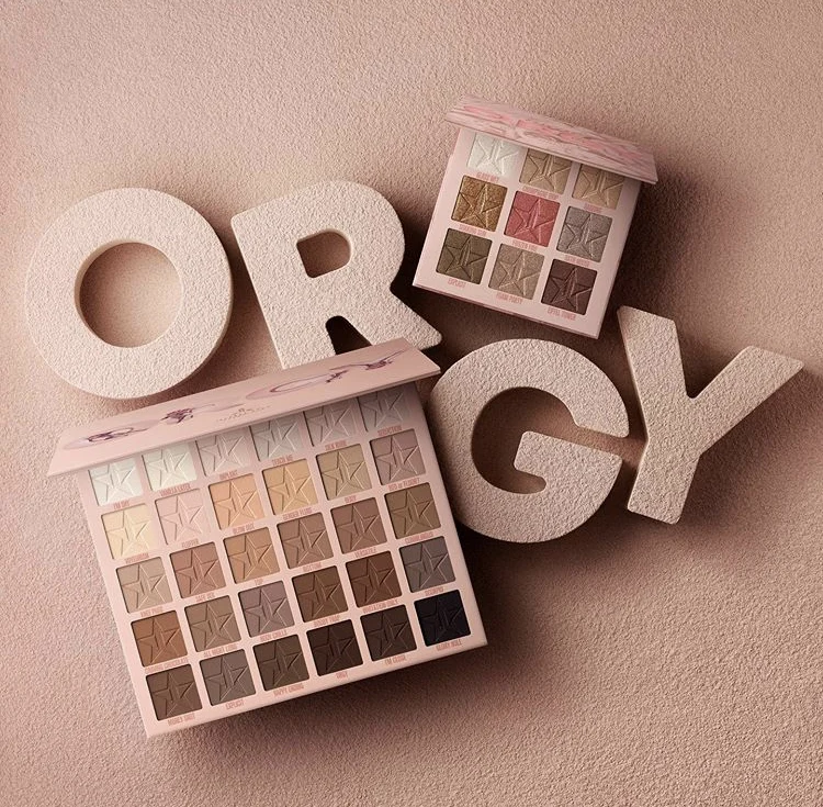 Jeffree Star Orgy Eyeshadow Palette Collection
