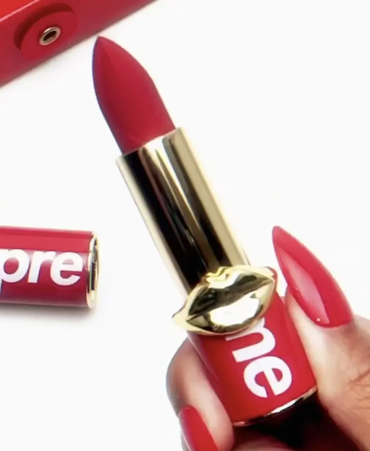 Pat McGrath x Supreme Lipstick Collaboration