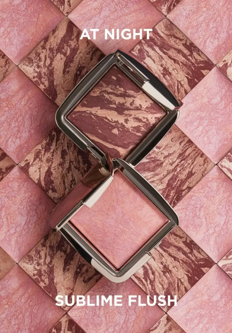 hourglass ambient lighting blush at night