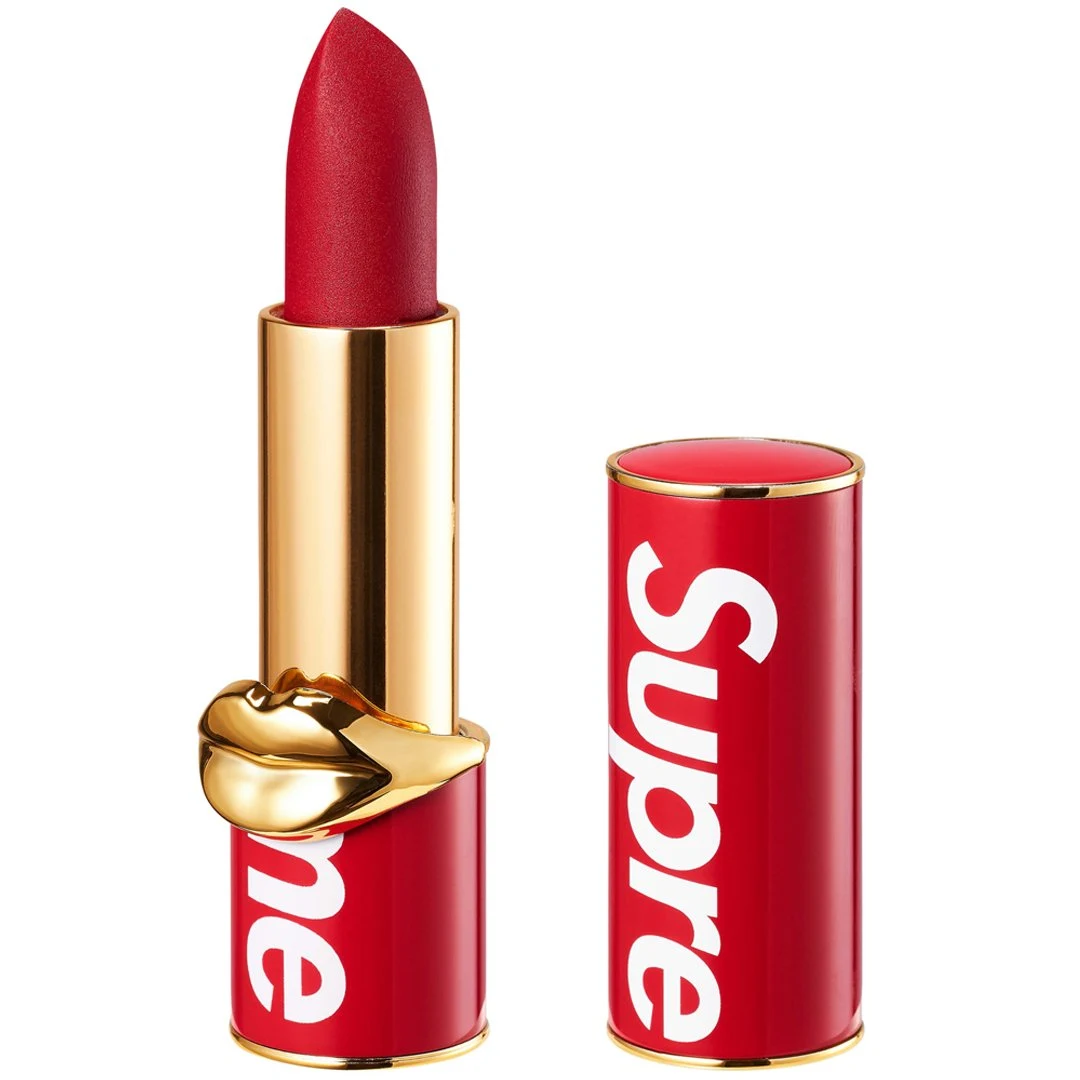 Pat McGrath x Supreme Lipstick Collaboration