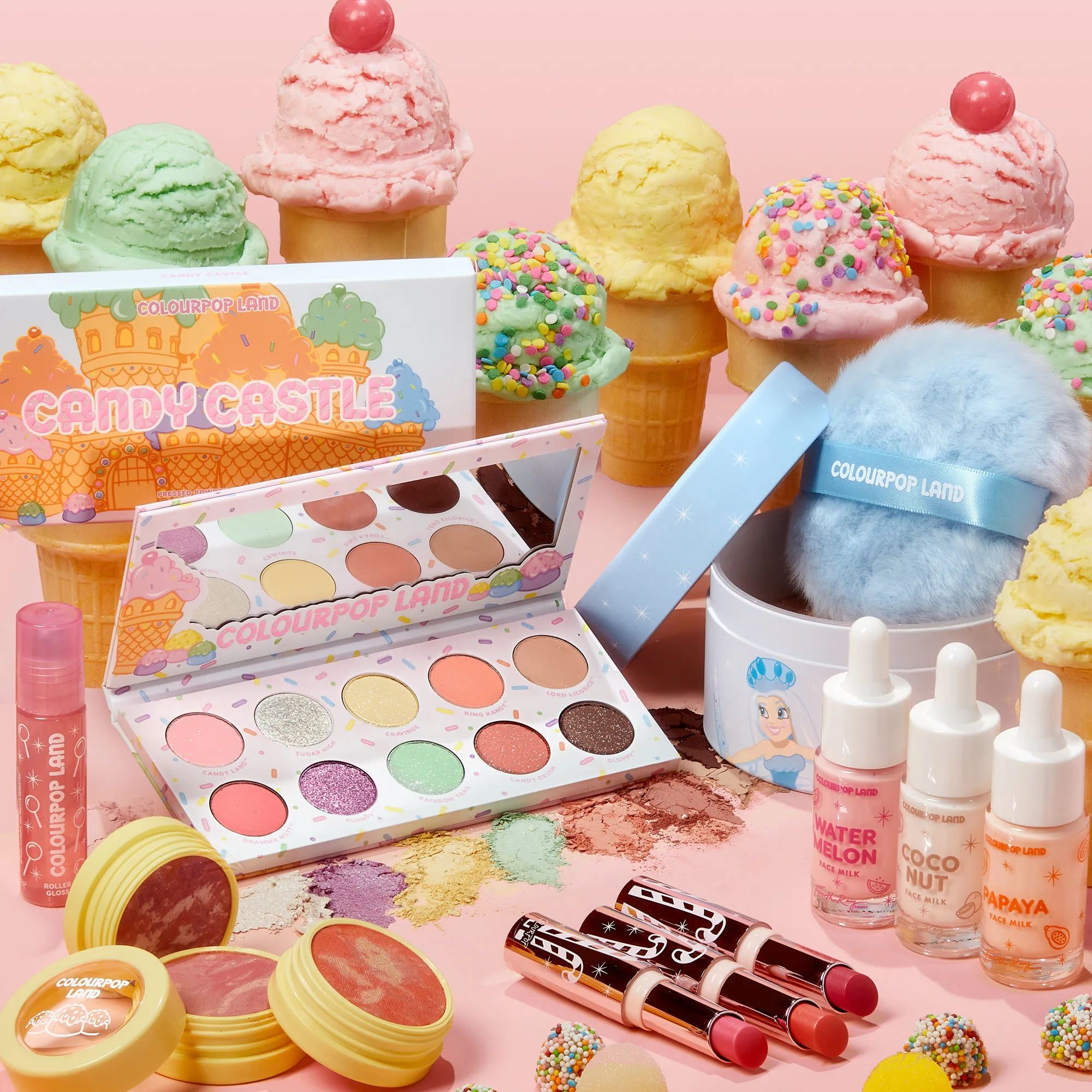 ColourPop x Candyland Collection August 2020