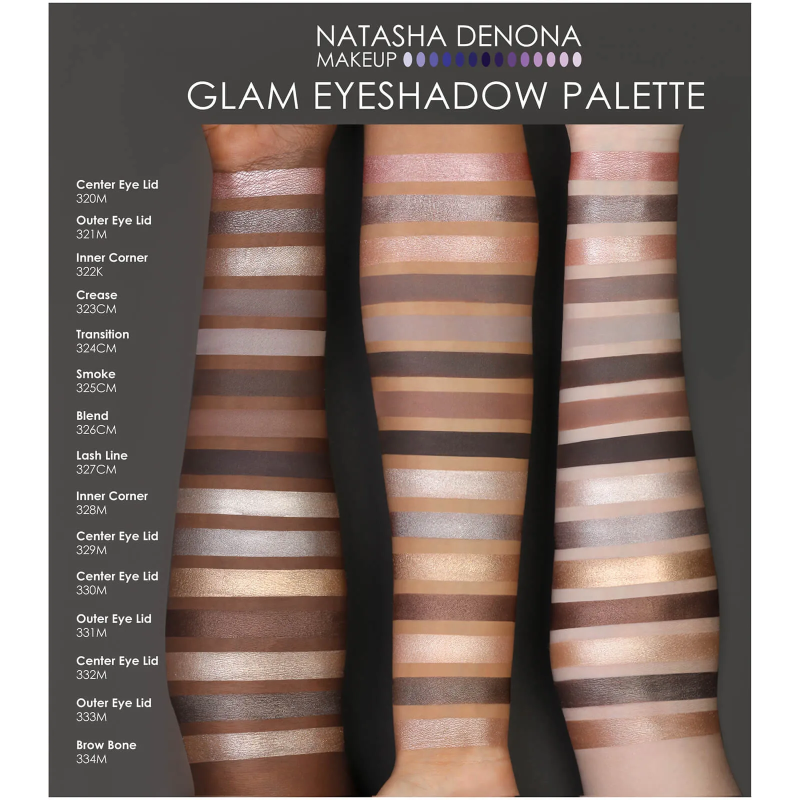Natasha Denona Glam Eyeshadow Palette