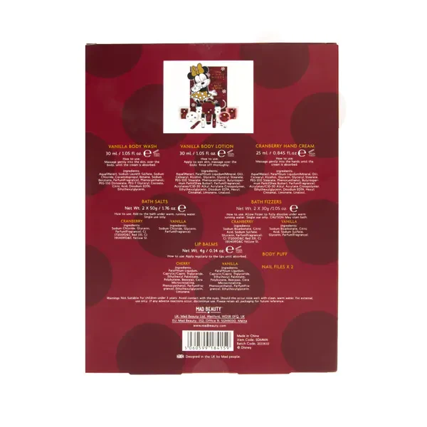 Mad Beauty Minnie Mouse 12 Days of Beauty Advent Calendar