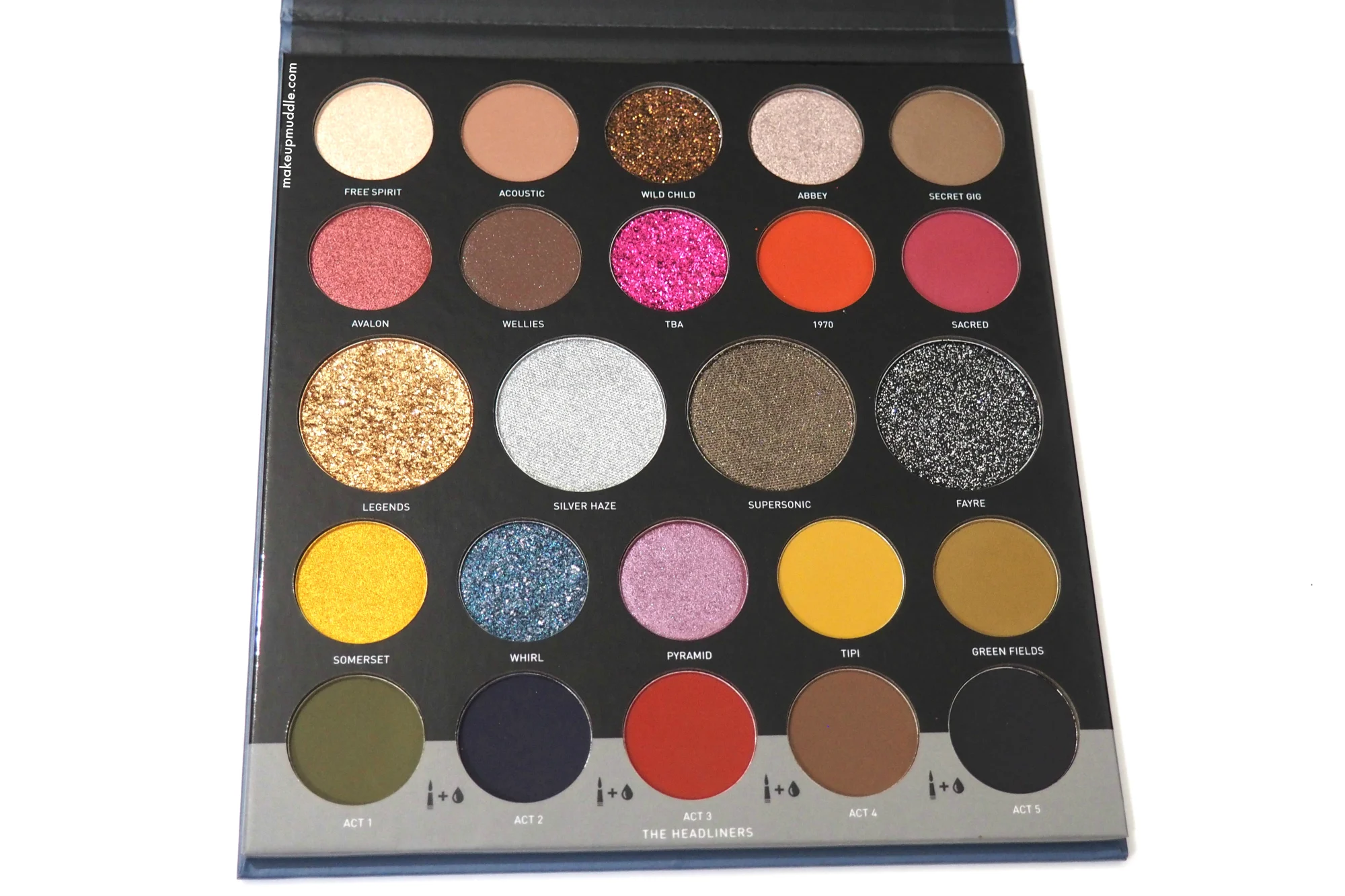 Revisão e amostras da paleta artística do evento principal Morphe 24M - MakeupMuddle.com