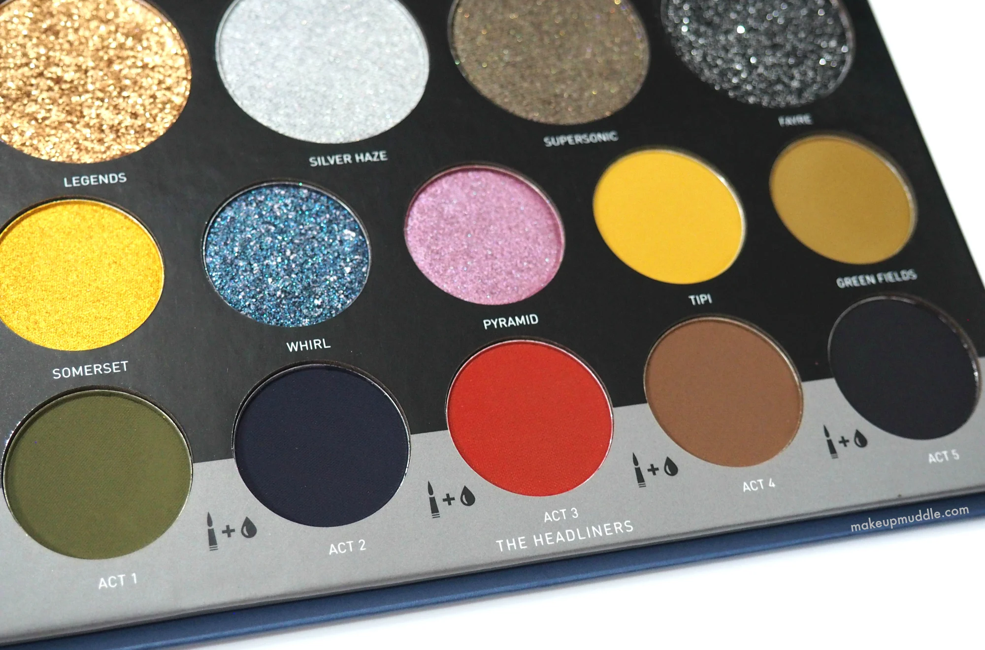 Revisão e amostras da paleta artística do evento principal Morphe 24M - MakeupMuddle.com