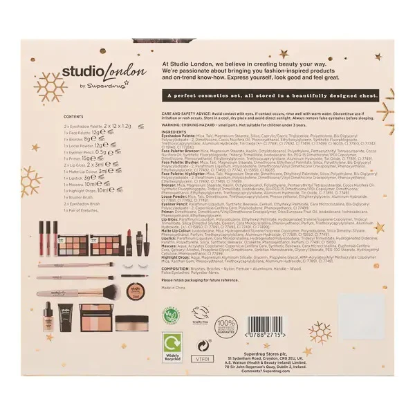 Superdrug Studio 12 Days of Christmas Advent Calendar