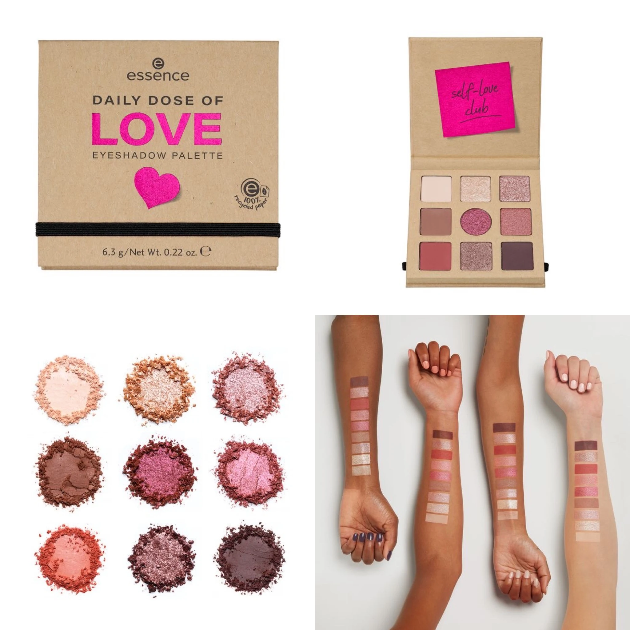 Essence Daily Dose Eyeshadow Palette Collection