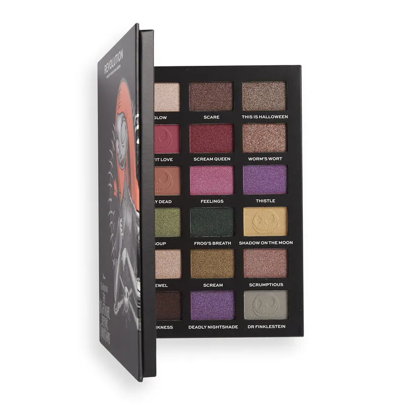 Revolution x Disney Sally The Nightmare Before Christmas Eyeshadow Palette
