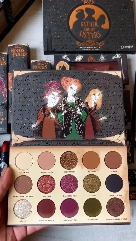 ColourPop x Disney Hocus Pocus Collection 6 ColourPop x Disney Hocus Pocus Collection