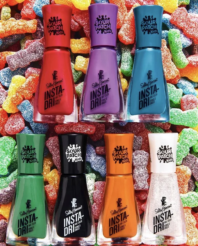 Sally Hansen x Sour Patch Kids Insta-Dri Nail Color Collection