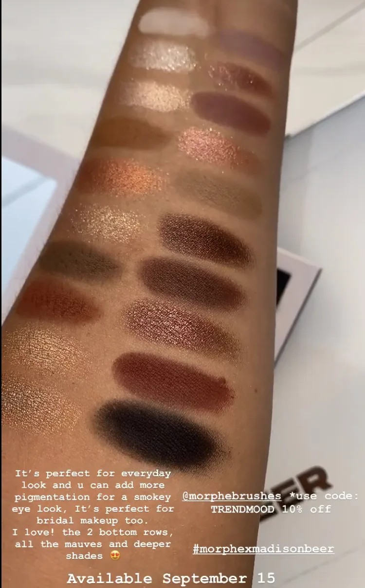 Morphe x Madison Beer Collection September 2020