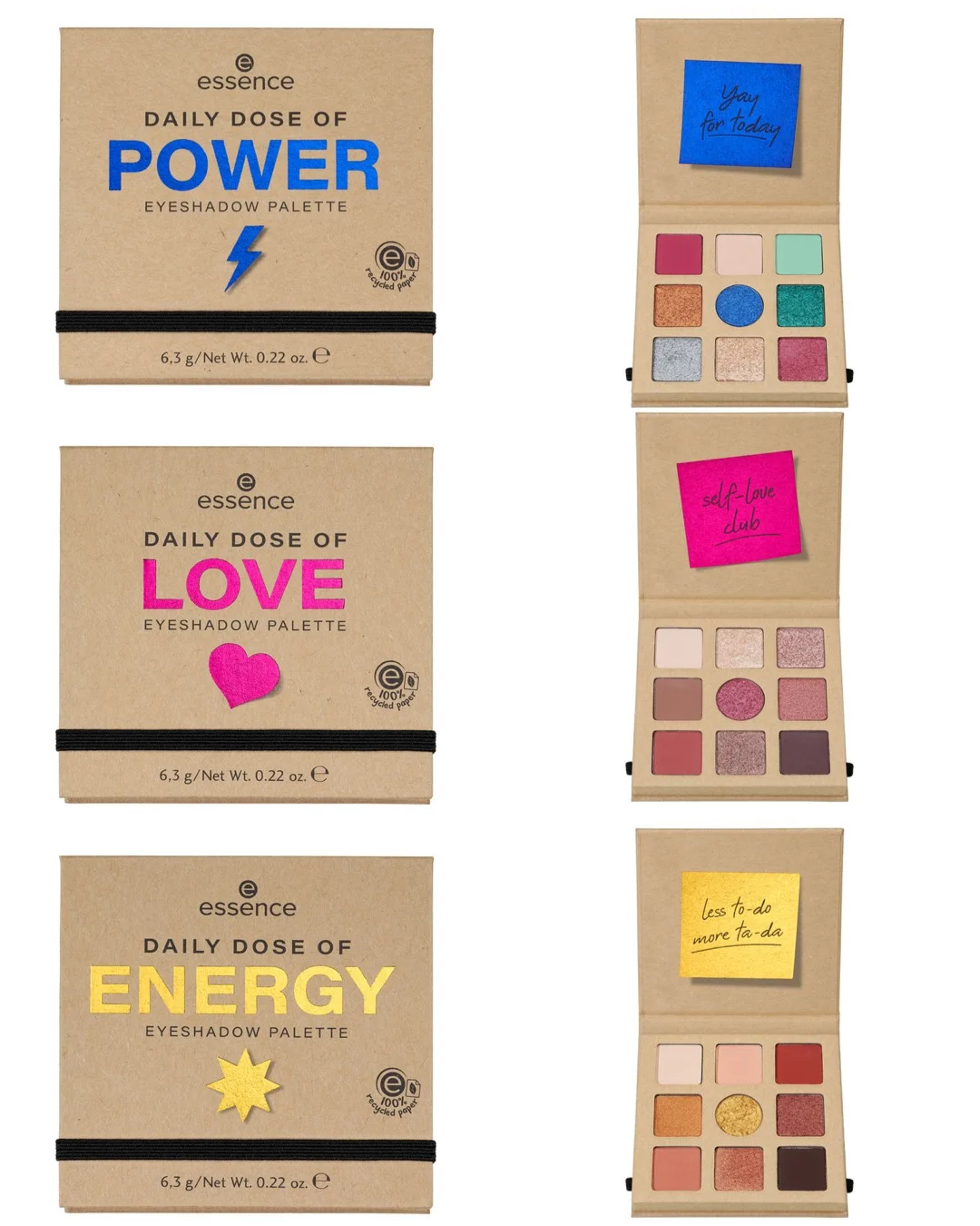 Essence Daily Dose Eyeshadow Palette Collection
