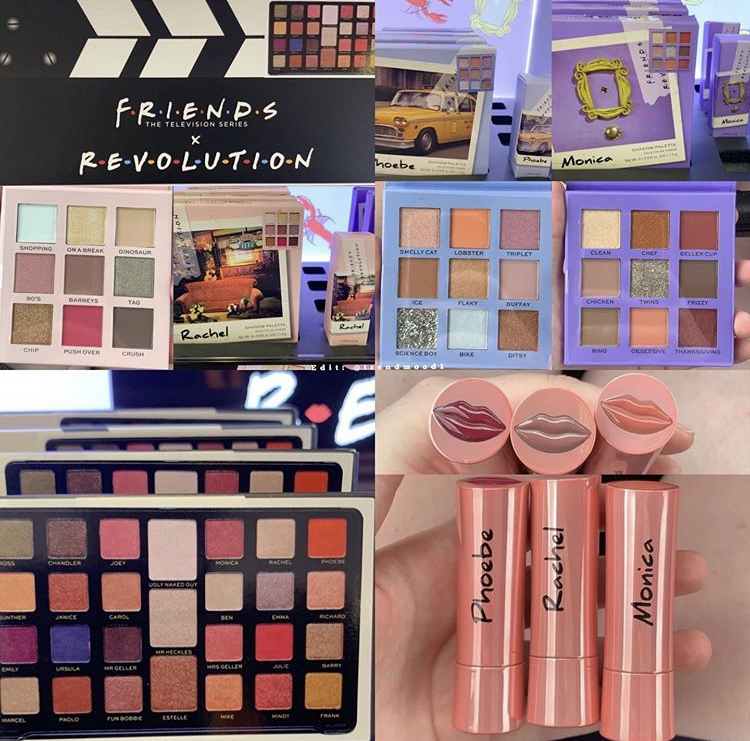 Revolution x Friends Collection Reveal