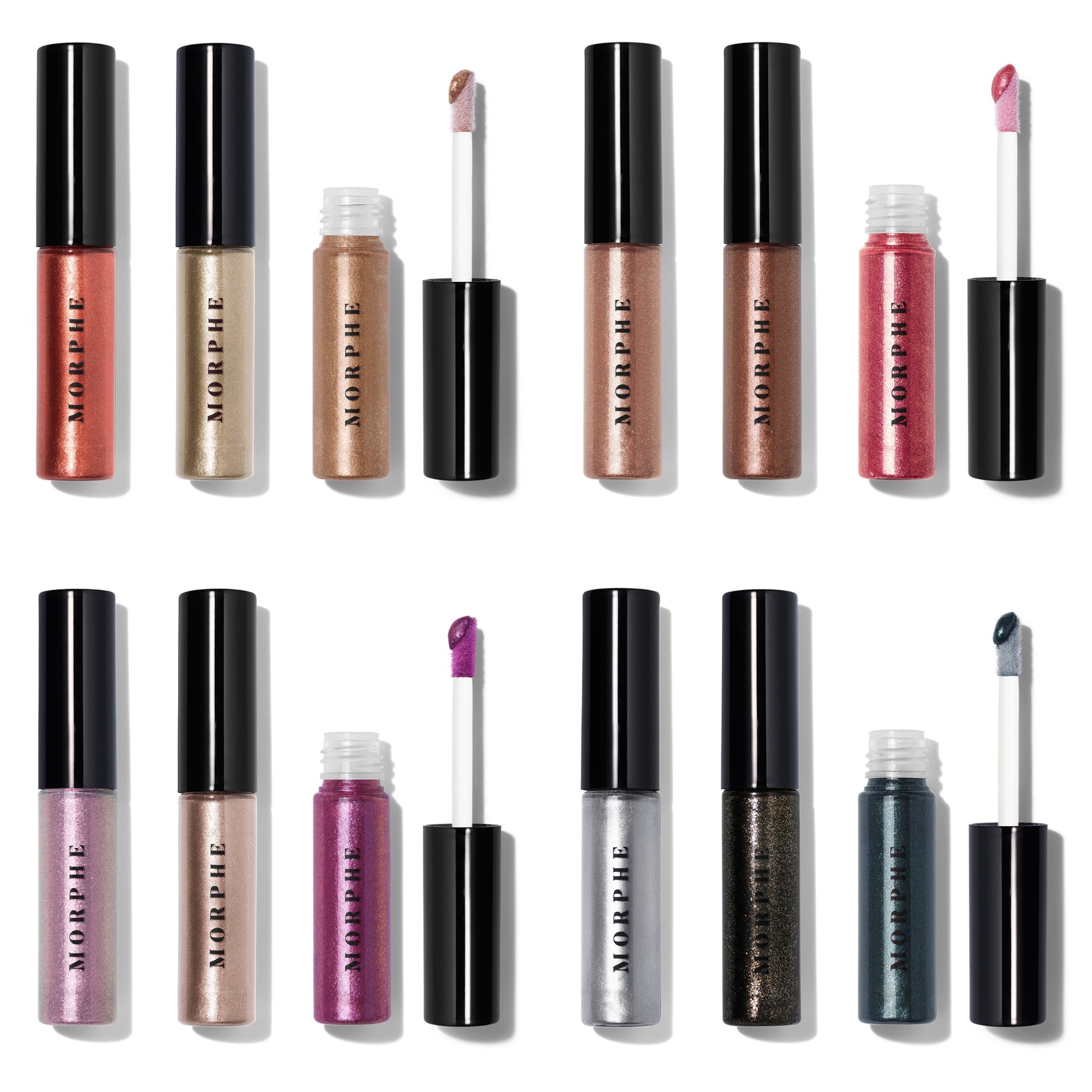 Morphe Metallic Eyeshadow Trio Collection