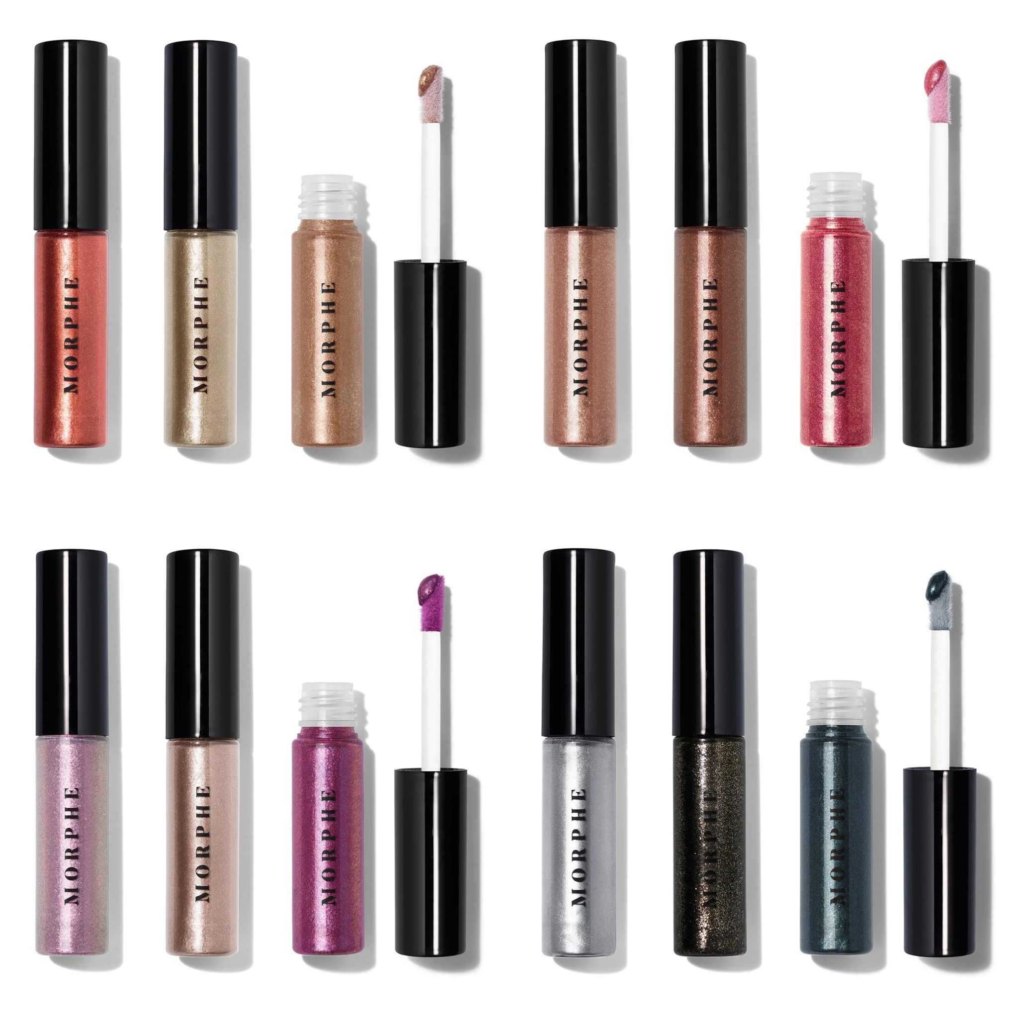 Morphe Metallic Eyeshadow Trio Collection