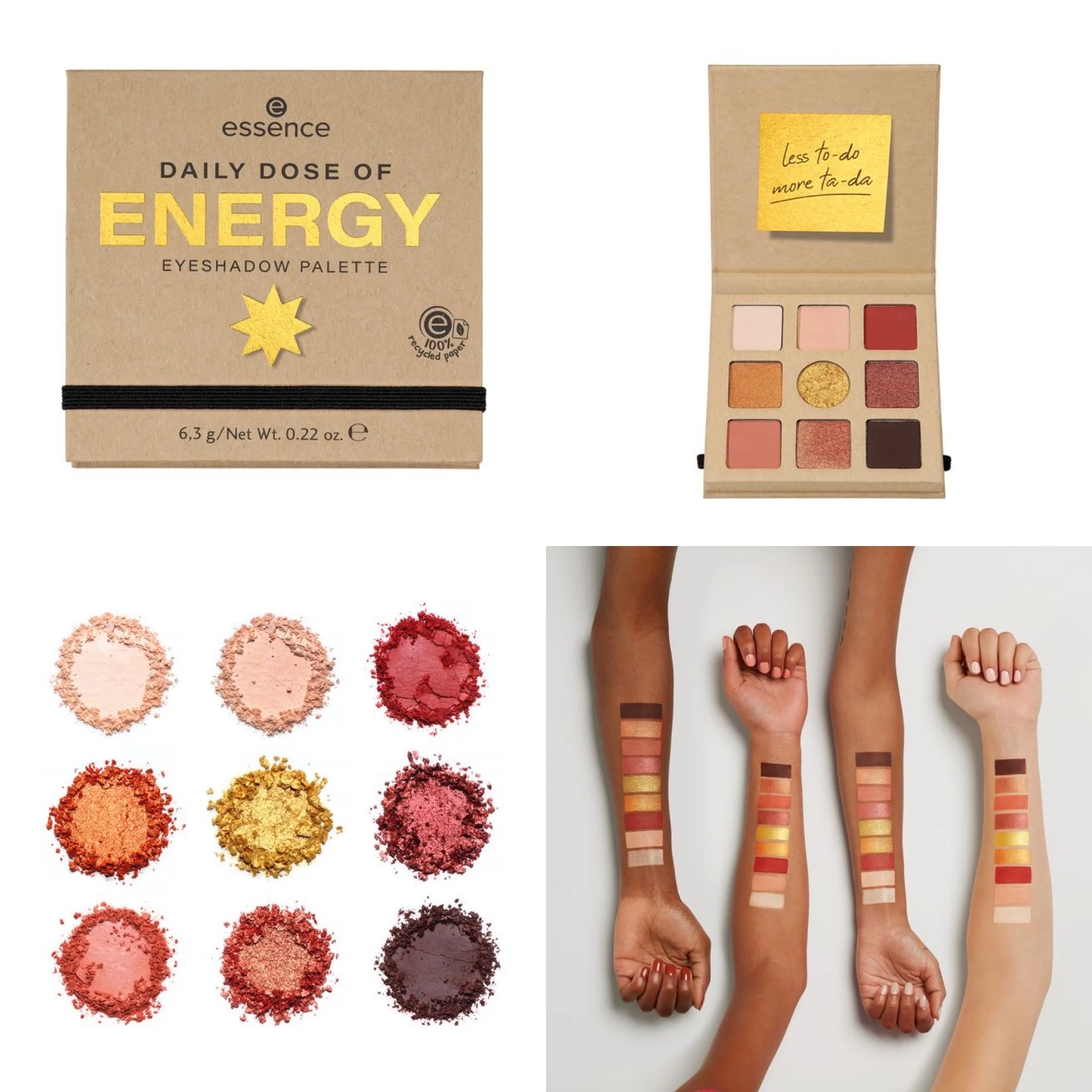 Essence Daily Dose Eyeshadow Palette Collection