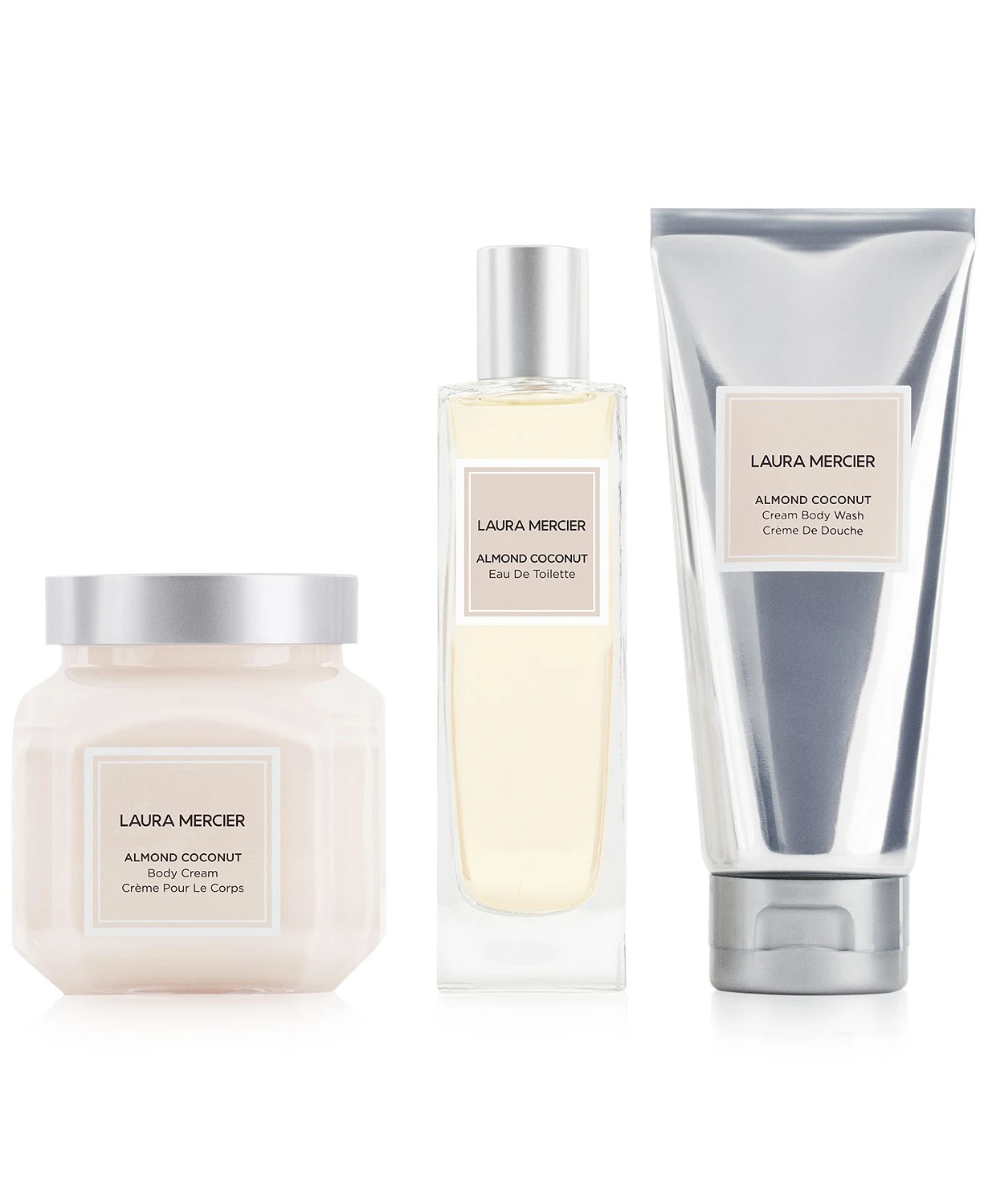 Laura Mercier Luxe Indulgence Almond Coconut Body Triplet