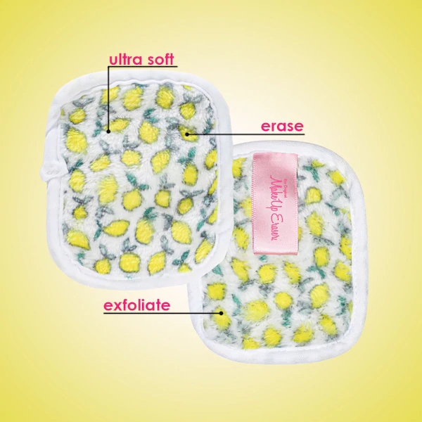 Makeup Eraser Lemon 7 Piece MakeUp Eraser Remover Set