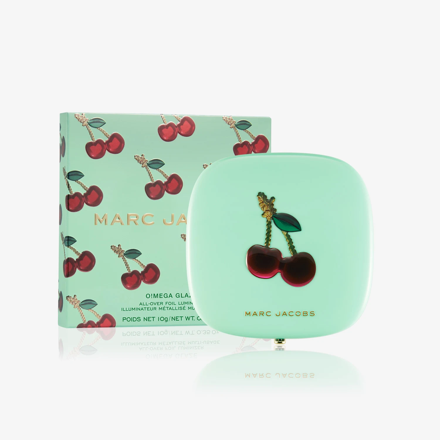 Marc Jacobs Very Merry Cherry O Mega Glaze All Over Foil Luminizer Limited Edition Holiday Marc Jacobs Very Merry Cherry O Mega Glaze All Over Foil Luminizer Limited Edition Holiday