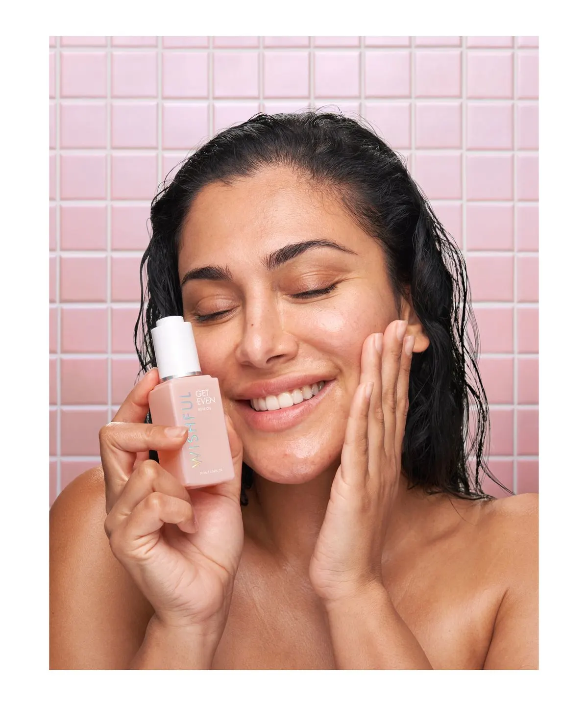 Huda Beauty Wishful Get Even Rose Oil