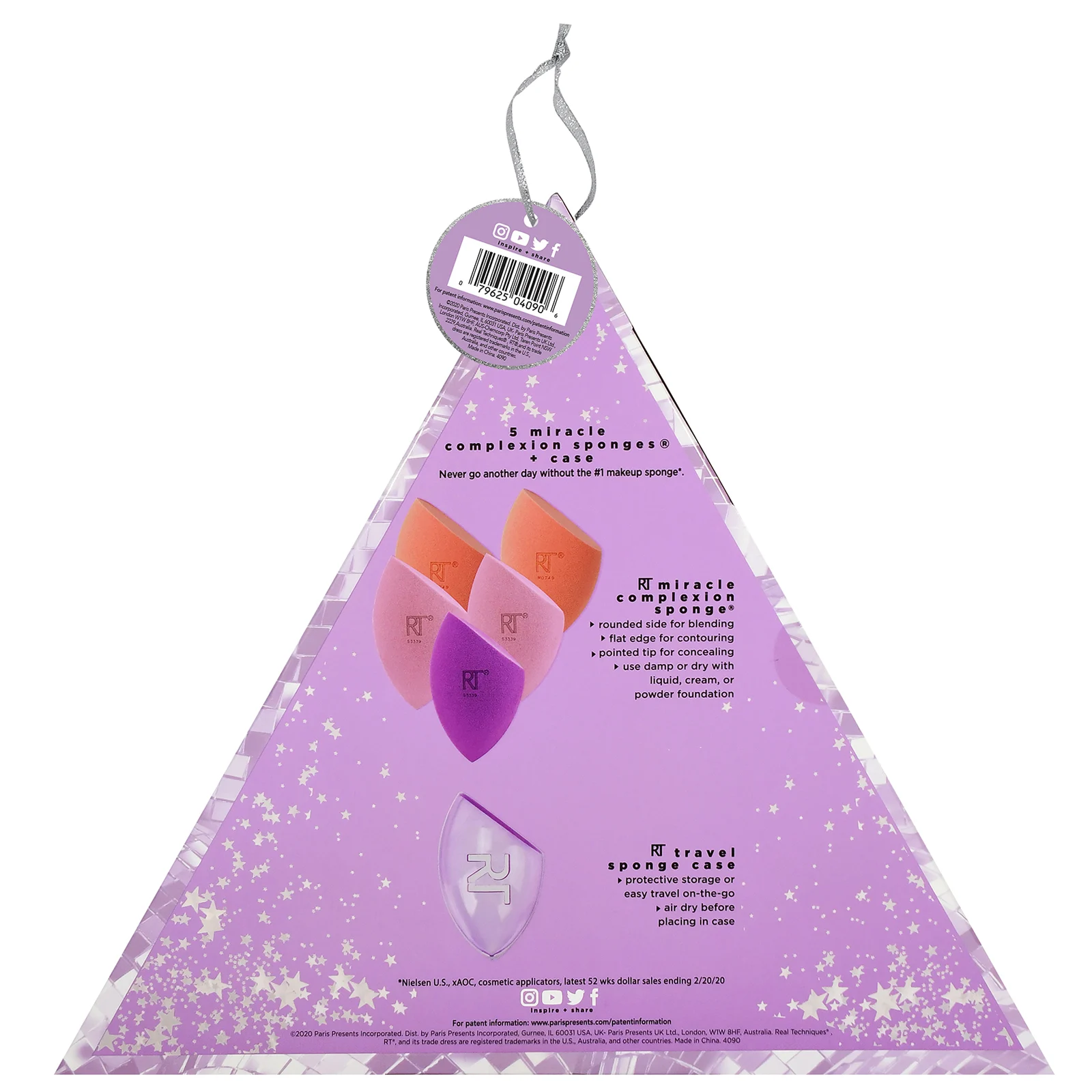 Real Techniques Christmas Stunning Miracle Complexion Sponge Set