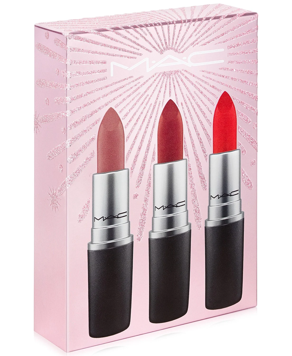 MAC Frosted Firework Sleigh All Day Lipstick Set