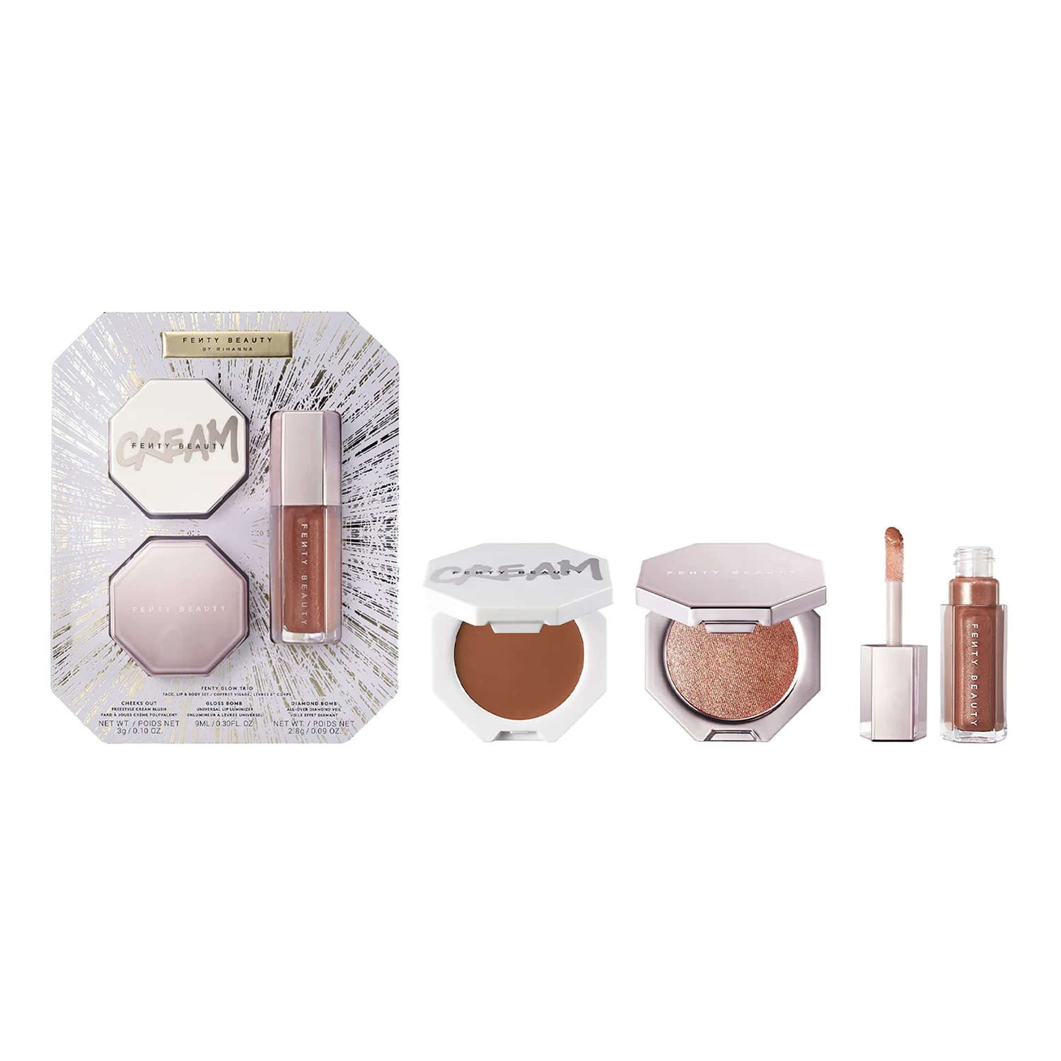 Fenty Beauty Glow Trio Holiday