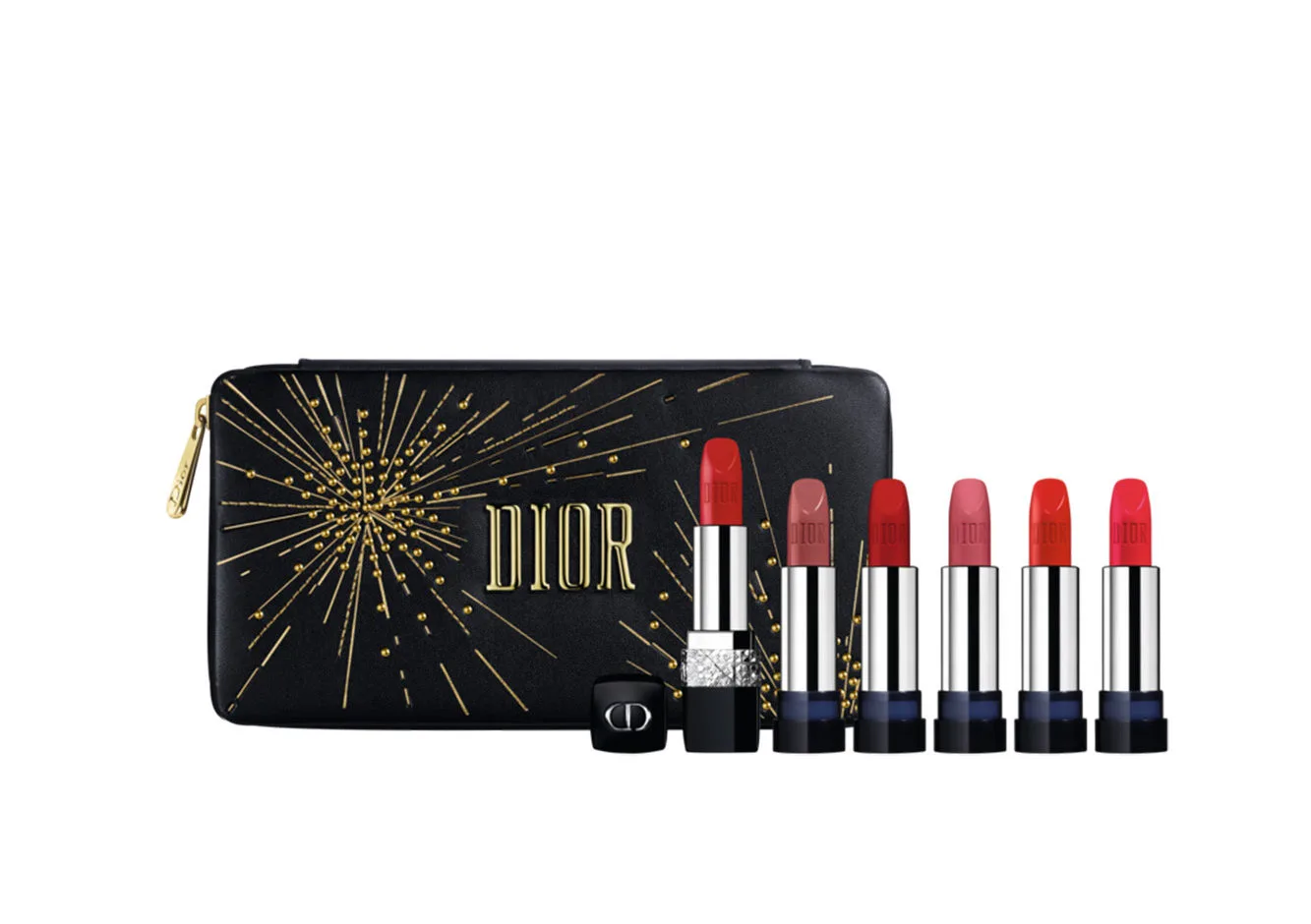 DIOR Golden Nights Rouge Refillable Lipstick Set