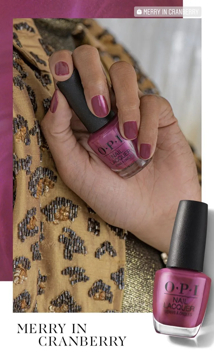 OPI Shine Bright Holiday 2020 Collection