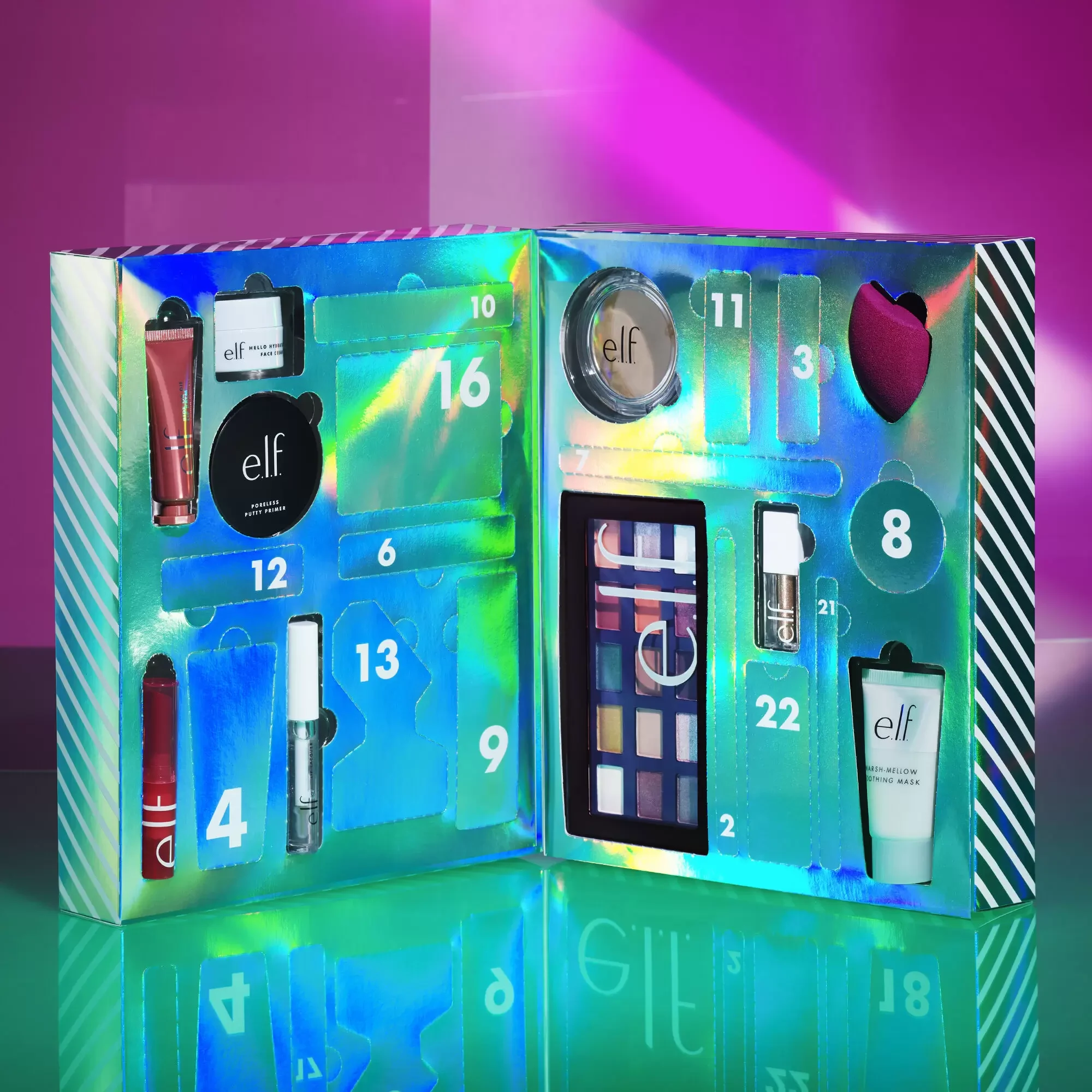 ELF The ELF-Stravaganza 24 Day Advent Calendar 2020 Exclusive Contents  Reveal