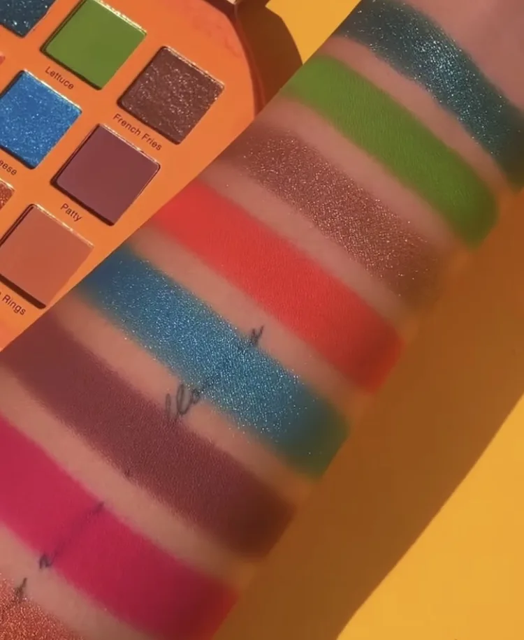 Glamlite Burger Slider Palette
