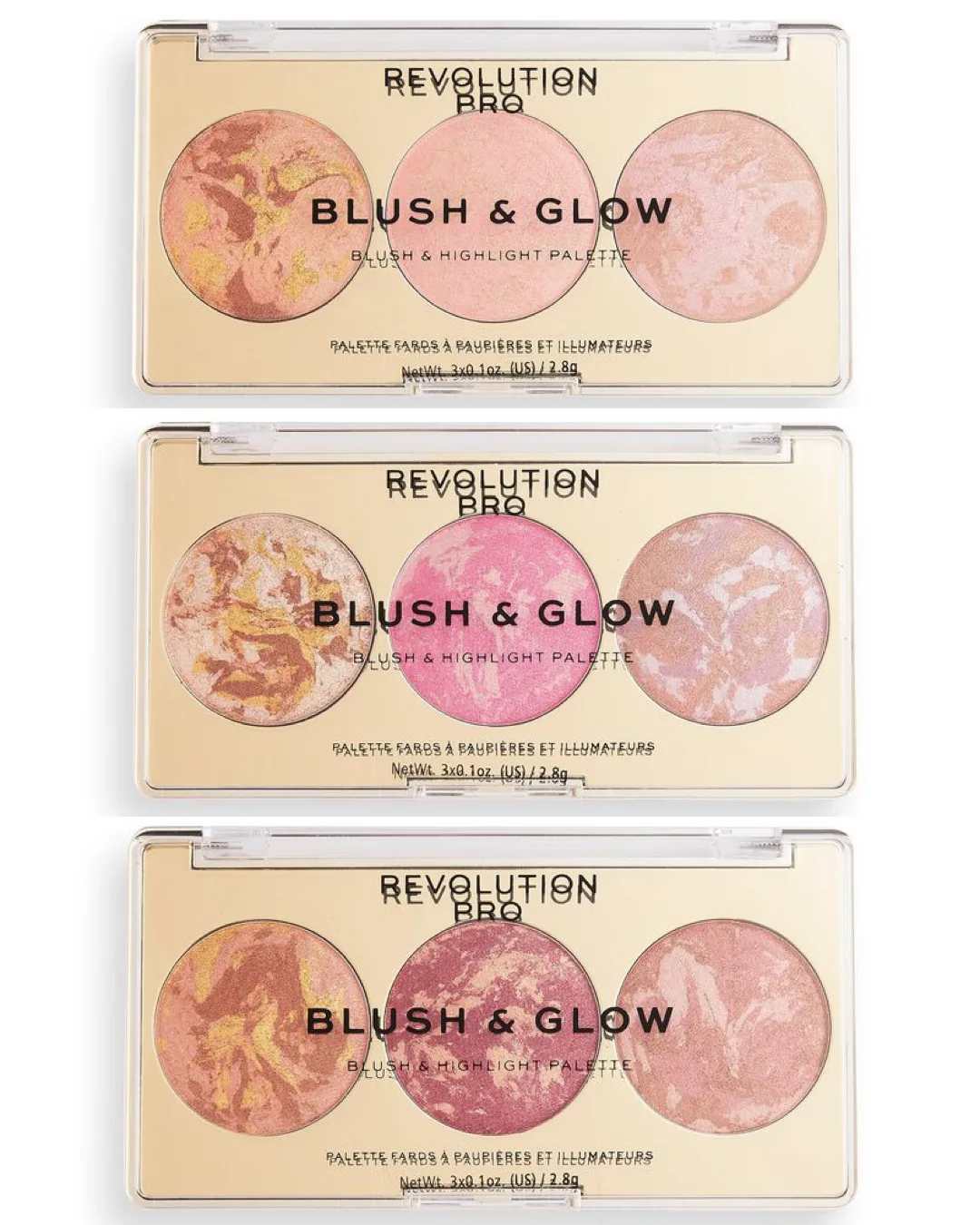 Revolution Pro Blush & Glow Face Palette