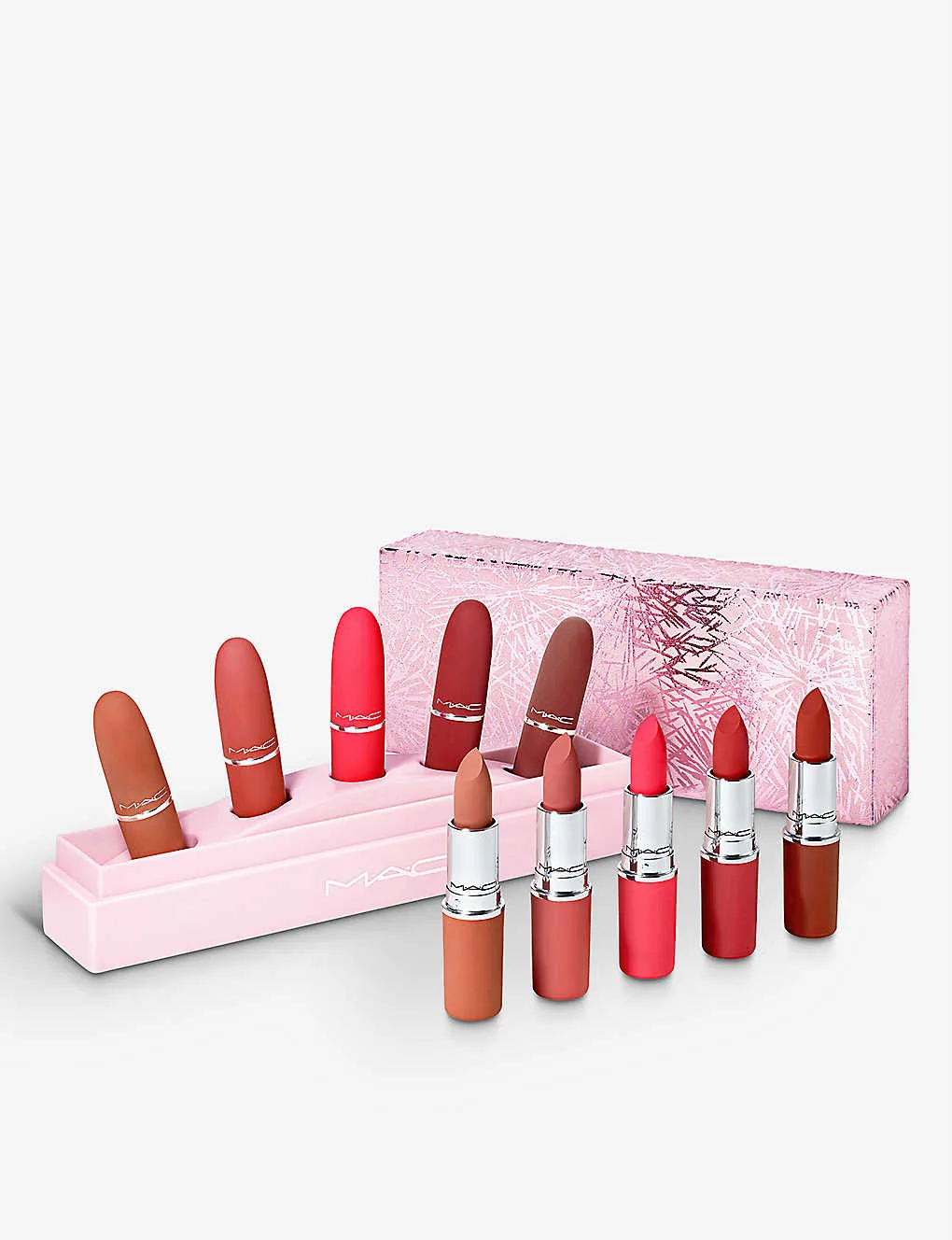 MAC Showstopper Powder Kiss Lipstick Makeup Gift Set
