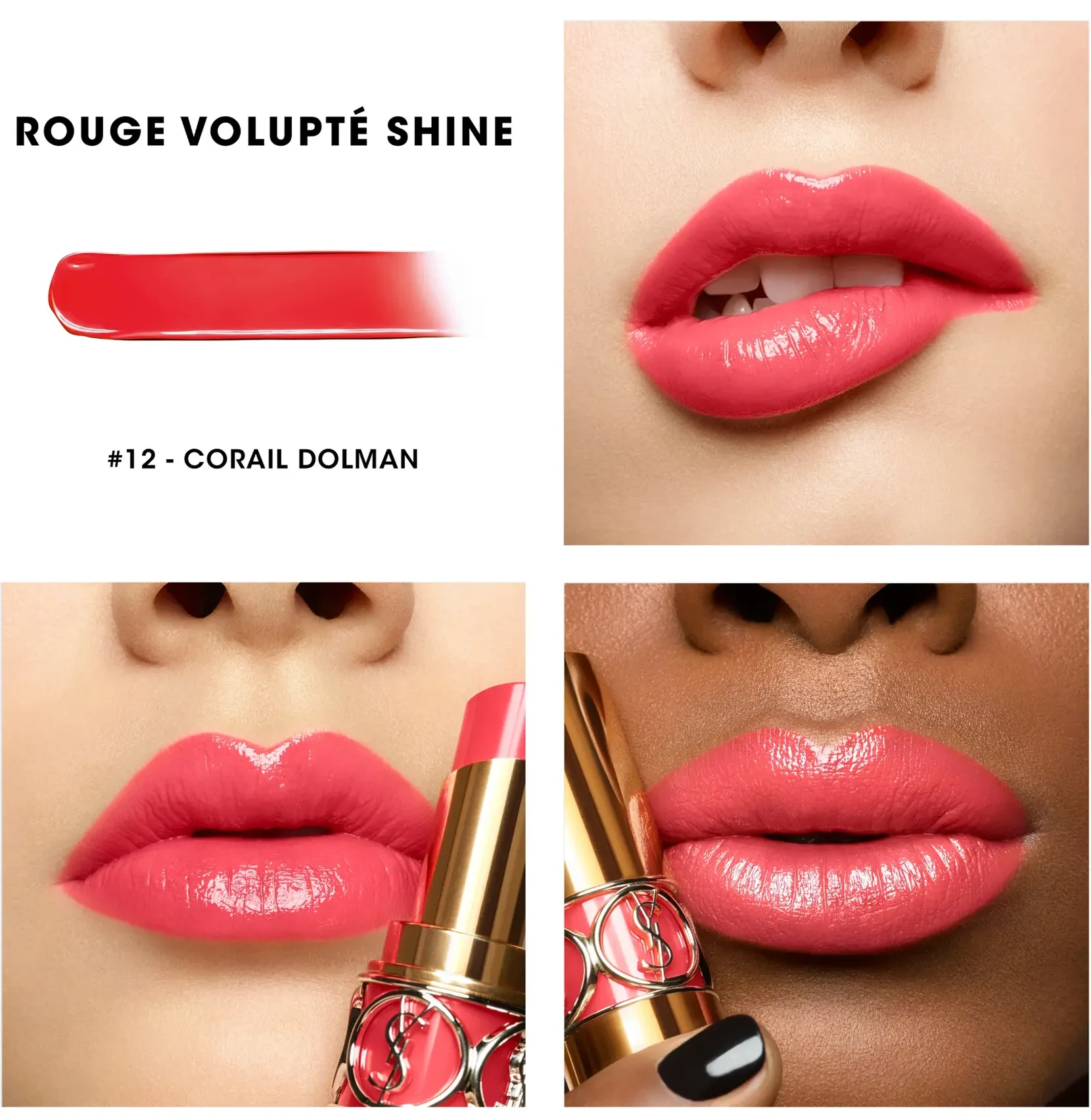 YSL Dress Me Wild Volupte Shine Lipstick Set