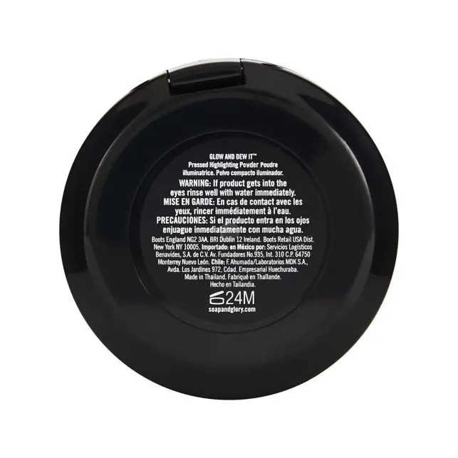 Soap & Glory Glow and Dew It Pressed Highlighting Powder