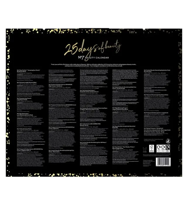 Boots No7 Advent Calendar 2020 Contents Reveal!!