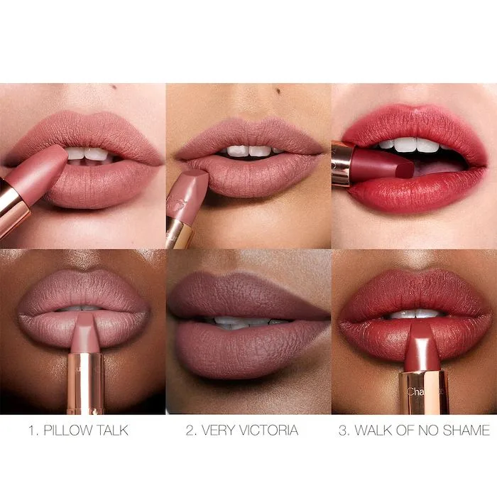 Charlotte Tilbury Mini Iconic Matte Revolution Lipstick Trio