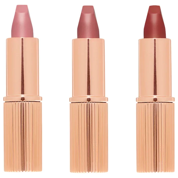 Charlotte Tilbury Mini Iconic Matte Revolution Lipstick Trio