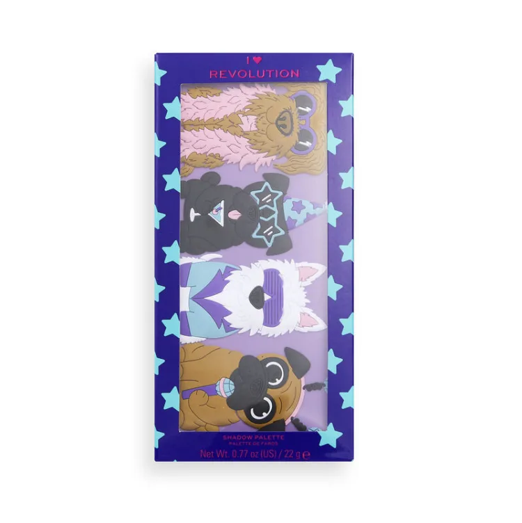 I Heart Revolution Party Pooches Eyeshadow Palette